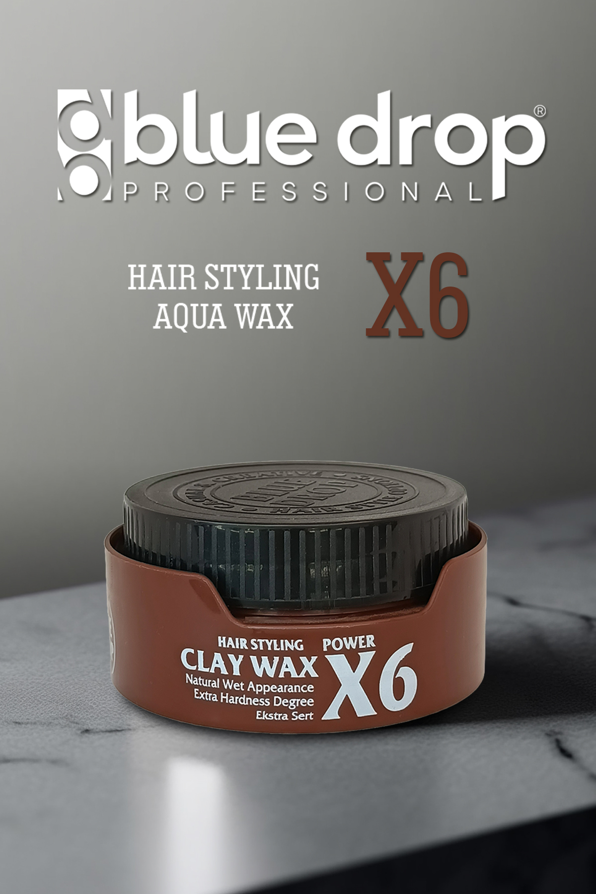 Aqua Wax X6 Killi Su Bazlı Saç Wax - Güçlü Tutuculuk Mat Sert Görünüm Günlük Kullanım 150 ml — x6 — تصویر 8 از 8