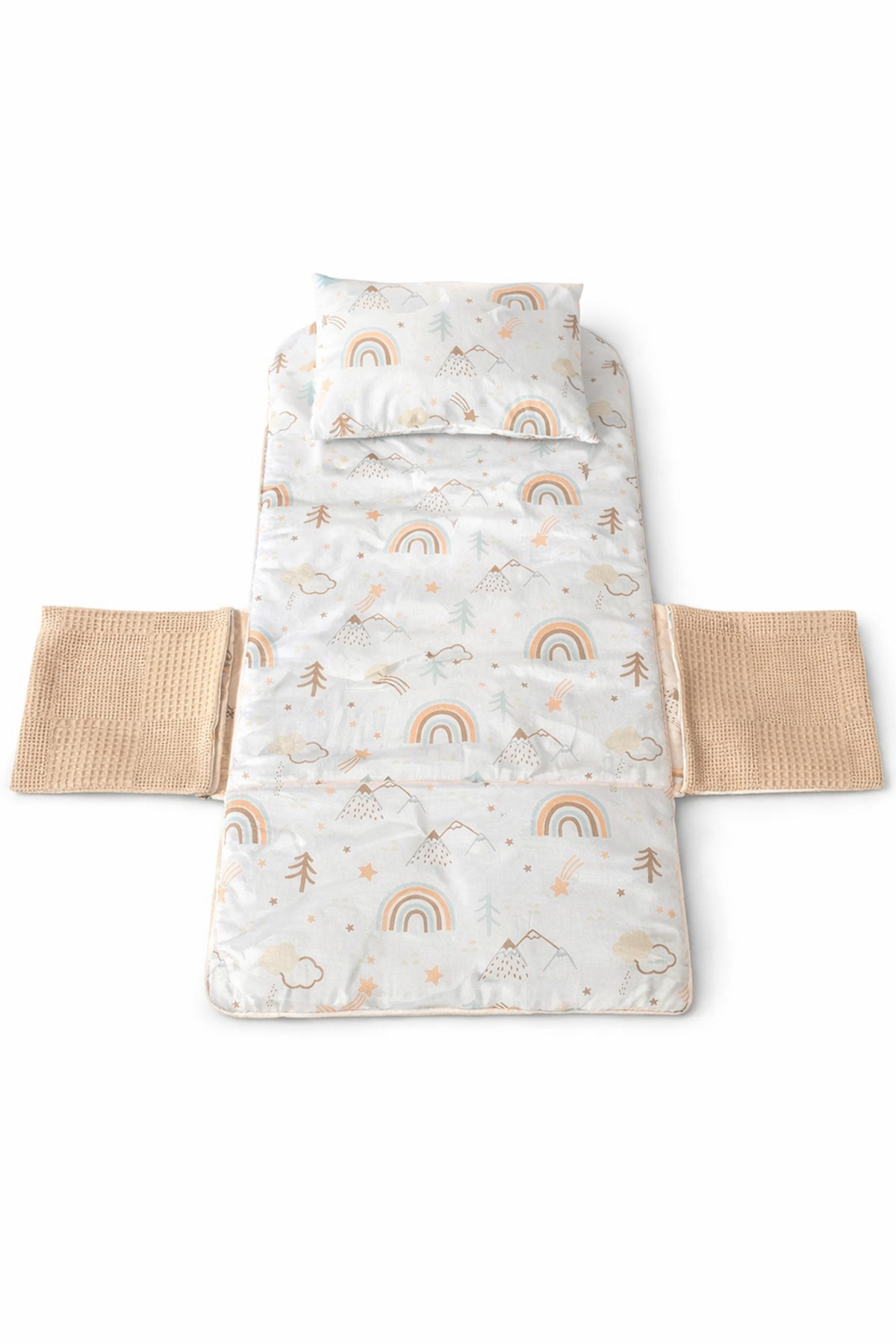 Jaju Baby Waffle Pike Kumaş Dağ Tasarım Bebek Alt Açma Çantalı (Sürpriz Altaçma) fotoğrafı 2 (önizleme)