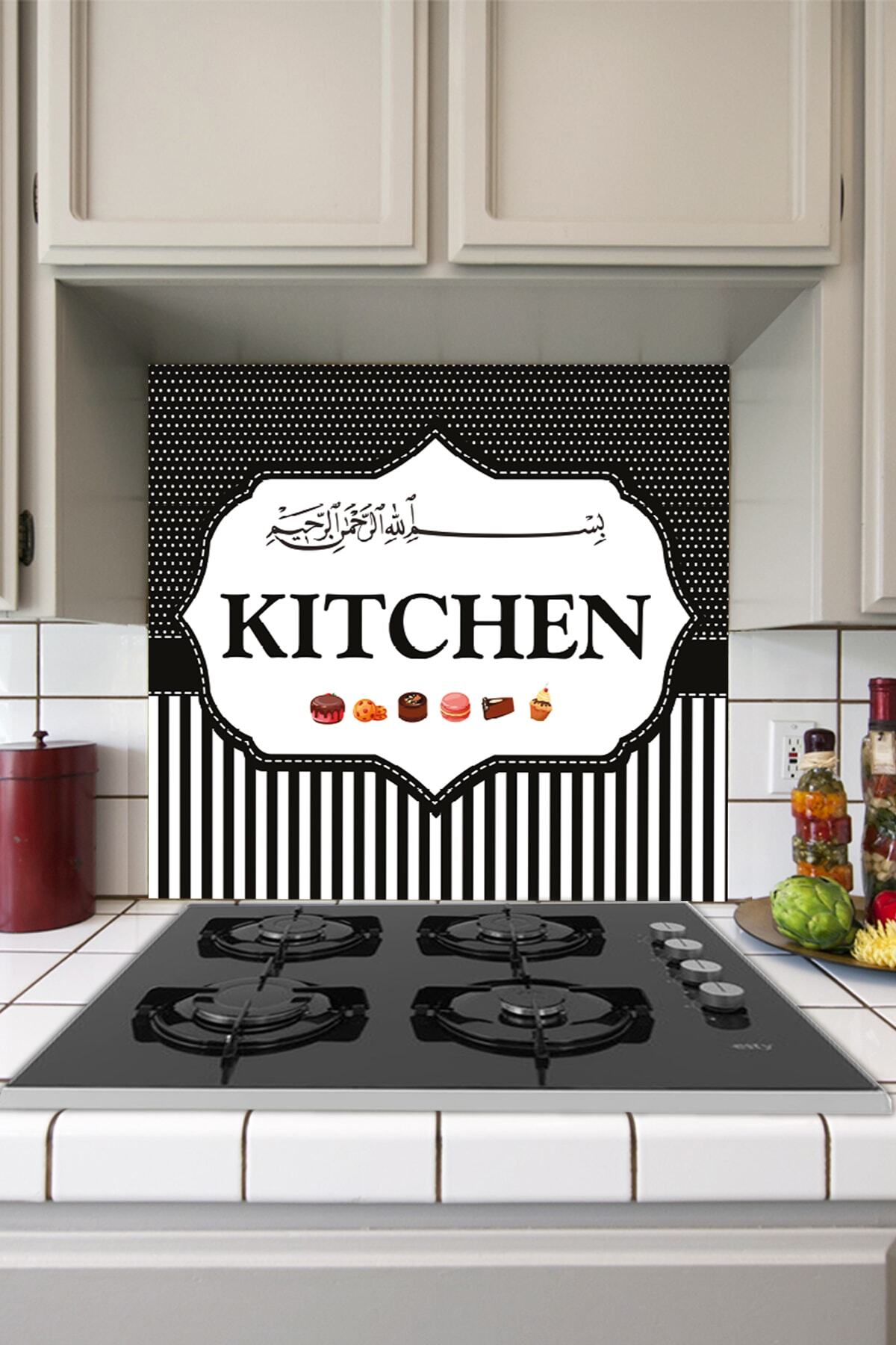 Kitchen Sticker Behind Kitchen Stove