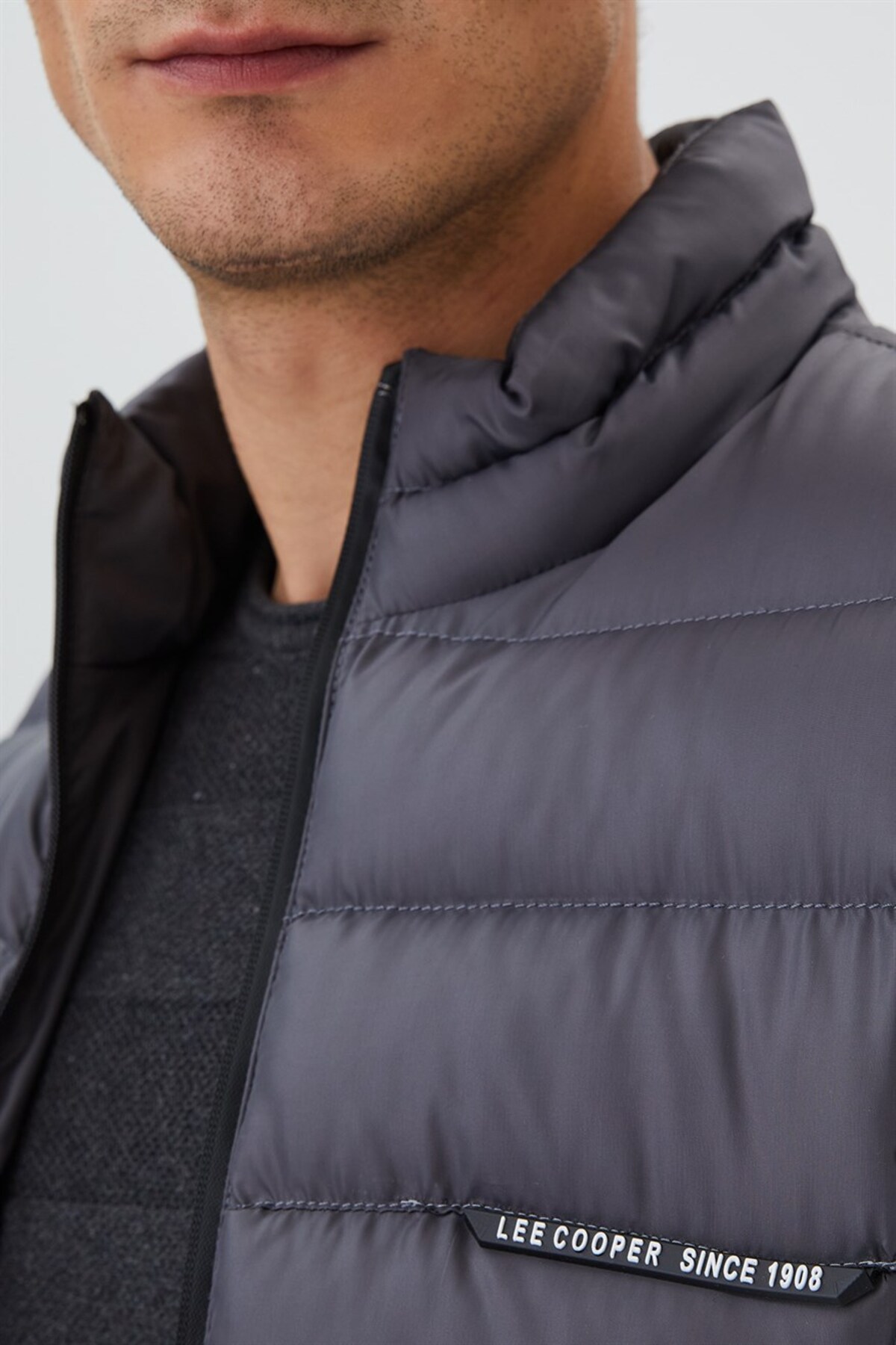 کاپشن مردانه یقه ایستاده | لی کوپر Lee Cooper 231 LCM 232010 TR - تصویر 5