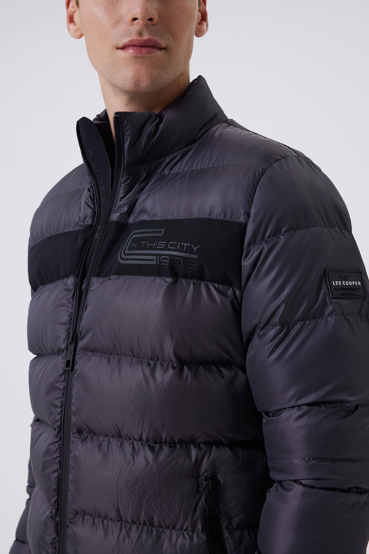 کاپشن مردانه یقه ایستاده | لی کوپر Lee Cooper 5003070637 TR - تصویر 4
