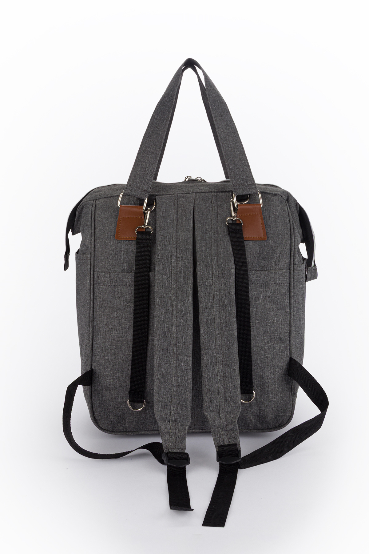 Yerli Baby Anne Bebek Bakım Sırt Çantası Termal Biberonluk Bebek Arabası Askı Aparatlı fotoğrafı 3 (önizleme)