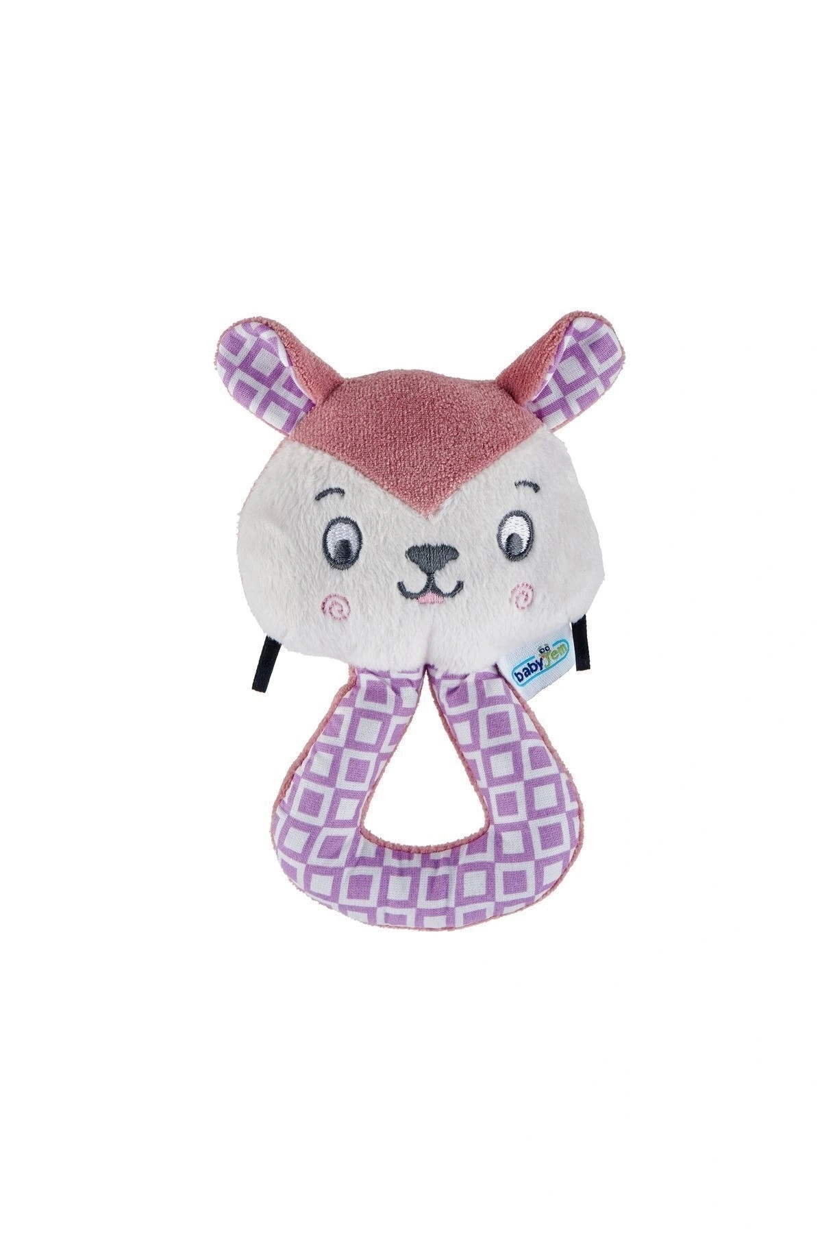 Babyjem Çıngıraklı Kedi Oyun Arkadaşım Gül Kurusu fotoğrafı 2 (önizleme)