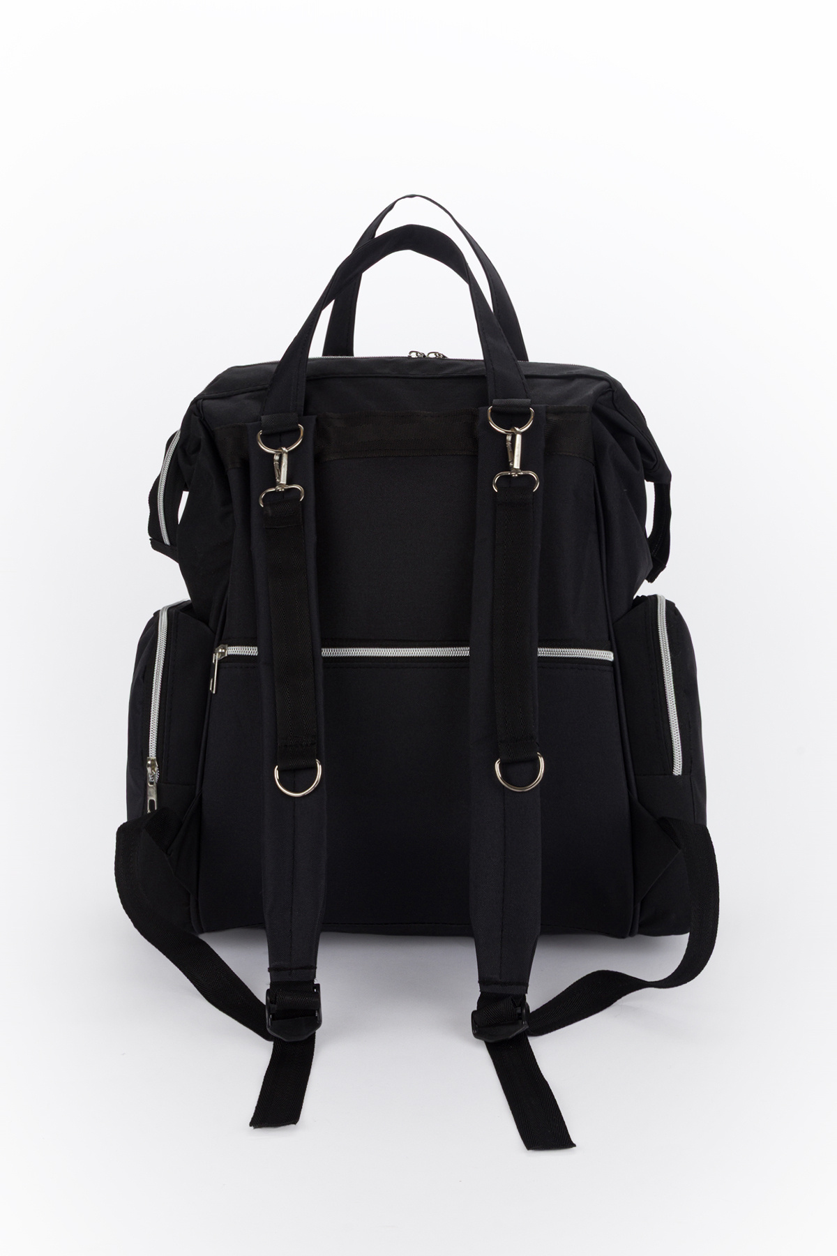 Lui Baby Anne Bebek Bakım Sırt Çantası Termos Biberon Bölmeli ve Bebek Arabası Metal Askı Aparatlı Lüks Model fotoğrafı 3 (önizleme)