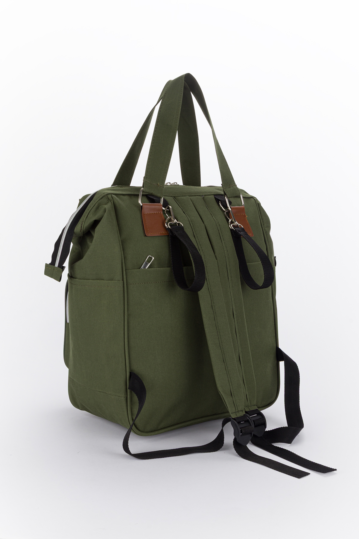 Yerli Baby Anne Bebek Bakım Sırt Çantası Termal Biberonluk Bebek Arabası Askı Aparatlı fotoğrafı 5 (önizleme)