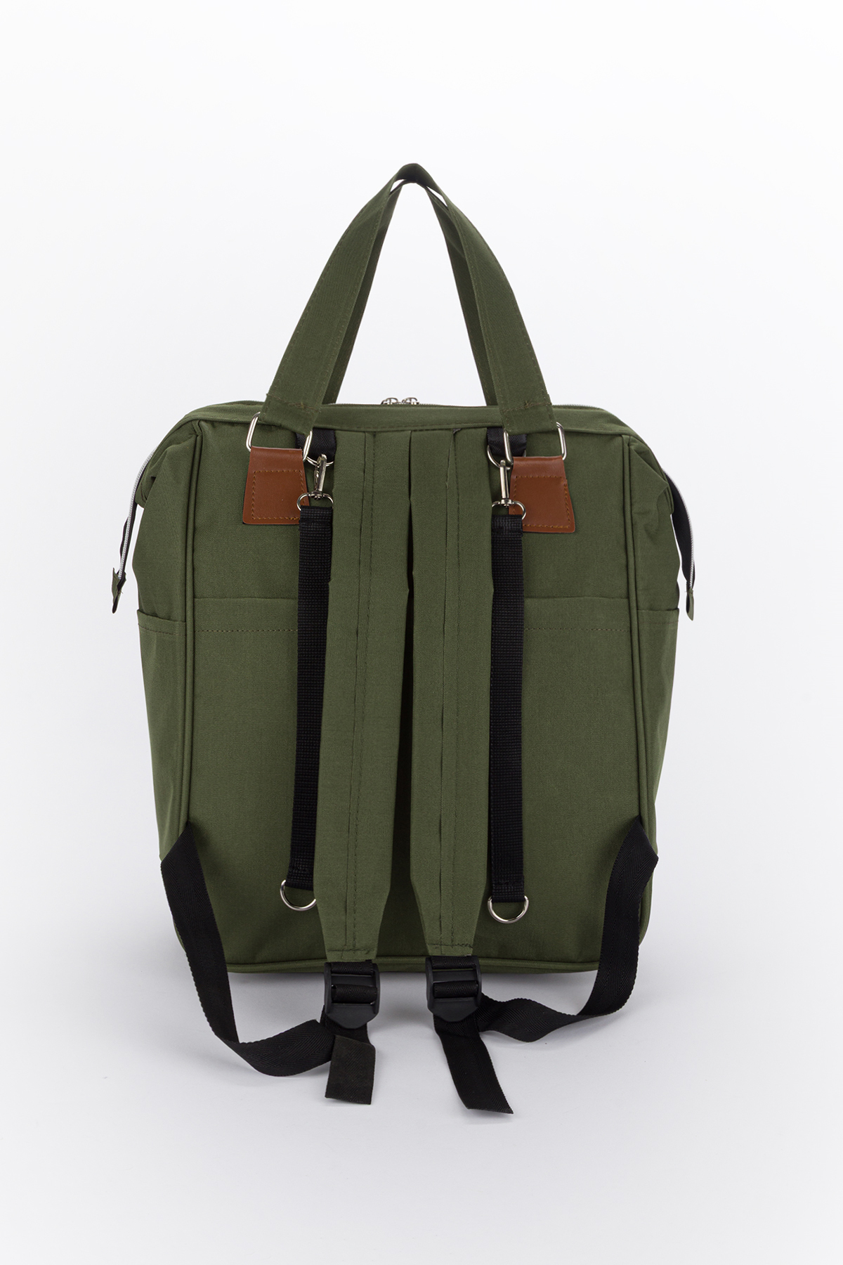 Yerli Baby Anne Bebek Bakım Sırt Çantası Termal Biberonluk Bebek Arabası Askı Aparatlı fotoğrafı 3 (önizleme)