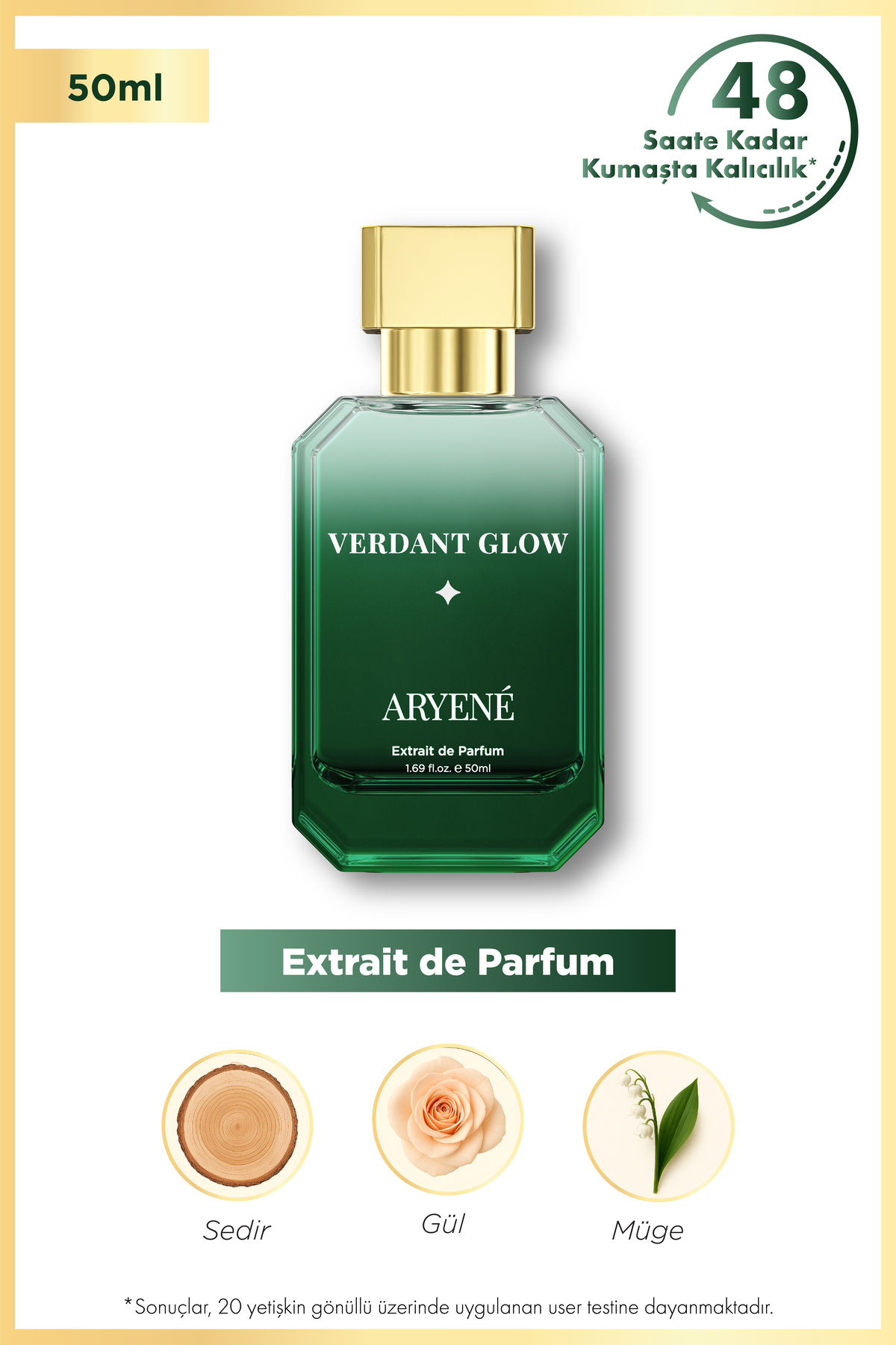 Aryene Verdant Glow Début – Çiçeksi Odunsu Misk Extrait Kadın Parfümü | Doğal ve Zarif | Uzun Süre Kalıcı - Fiyatı, Yorumları