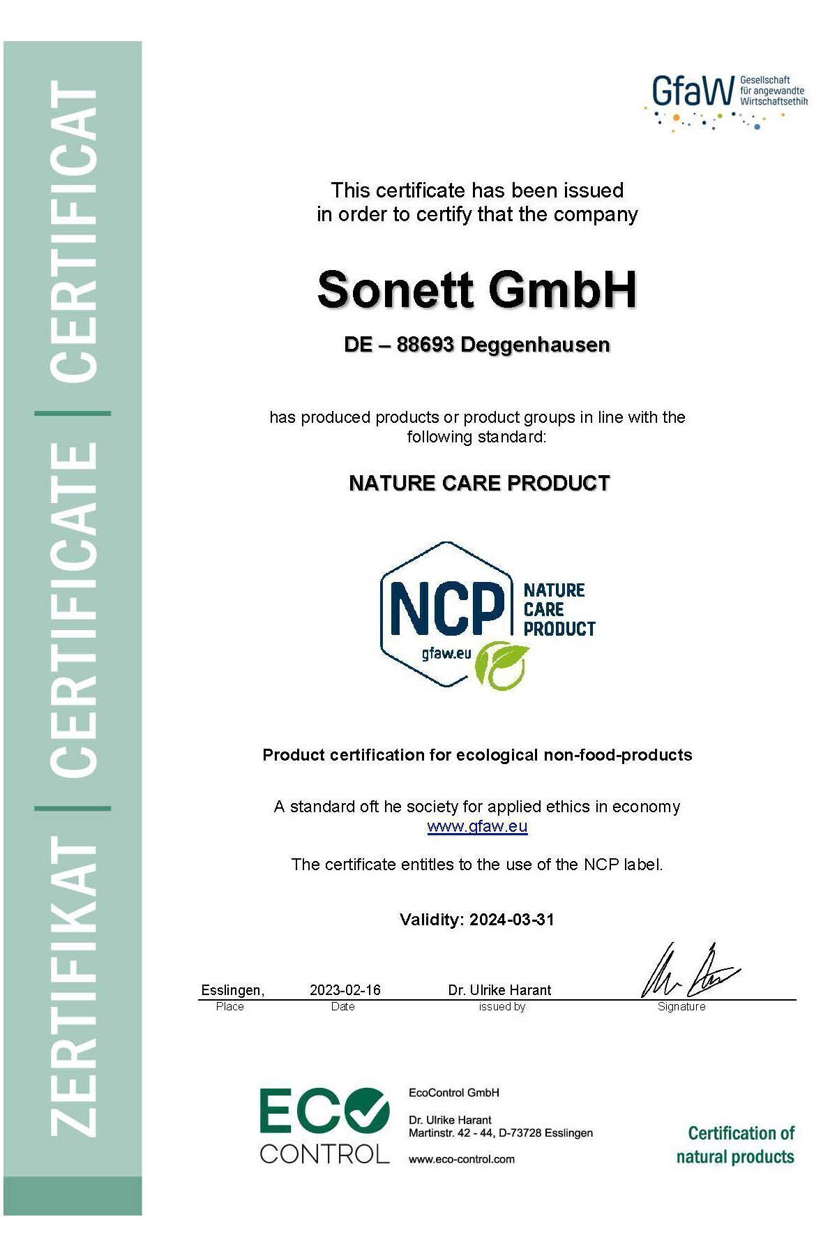 Sonett Bebekler Için Bitkisel Kokusuz Organik Çamaşır Yıkama Deterjanı 5lt fotoğrafı 6 (önizleme)