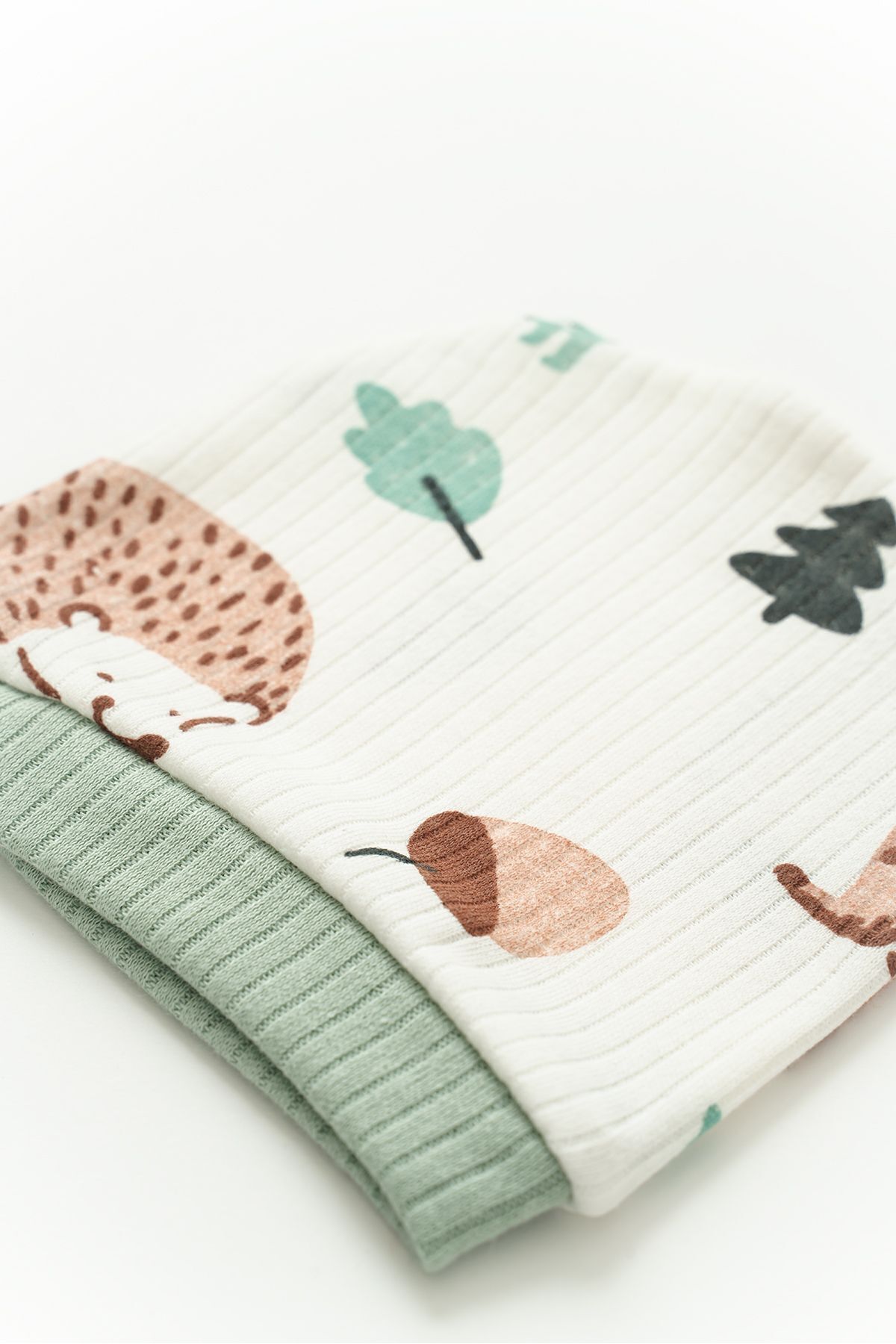 NEU KIDS Hastane Çıkışı 100% Pamuk Ayıcık Baskılı Yenidoğan 5li Set Bebek Kıyafeti fotoğrafı 5 (önizleme)