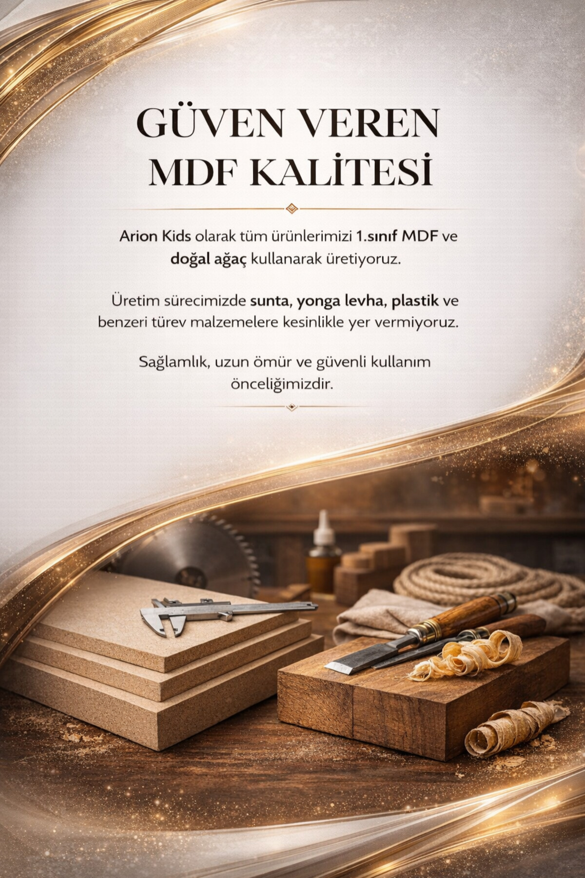 arionkids Masal 4 Kapaklı Dolap | %100 MDF Gövde | REHAU Kapaklar | Ağaç Ayaklar | Fonksiyonel ve Şık Tasarım fotoğrafı 4 (önizleme)