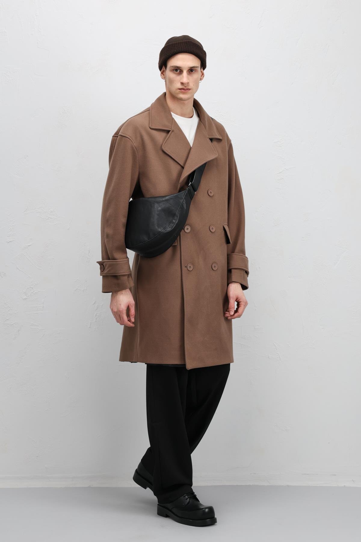 Vamos Oversize Kaban Vizon görsel 5