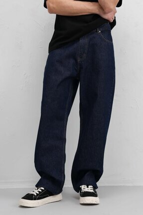 Vamos Baggy Fıt Jean Koyu Mavi