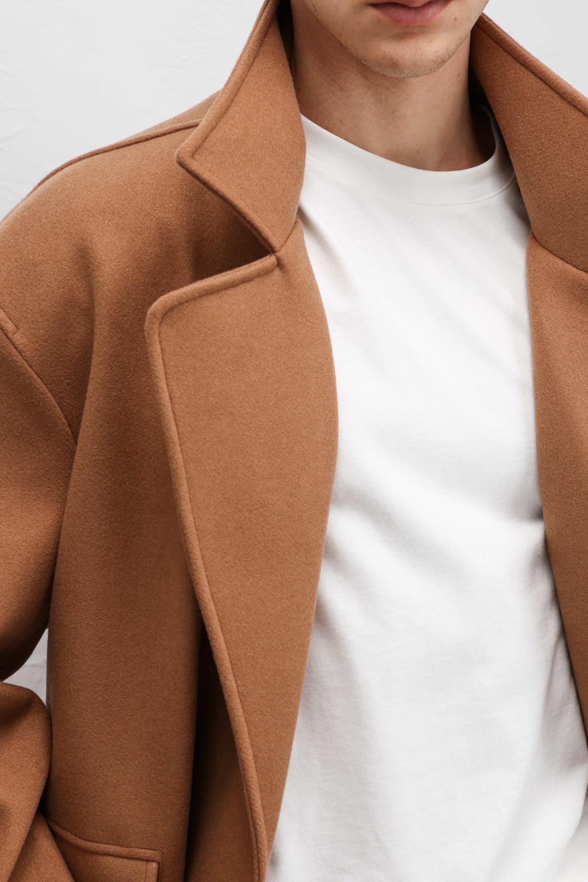Oversize Kaban Taba — قهوه‌ای V50-09 — تصویر 4 از 6