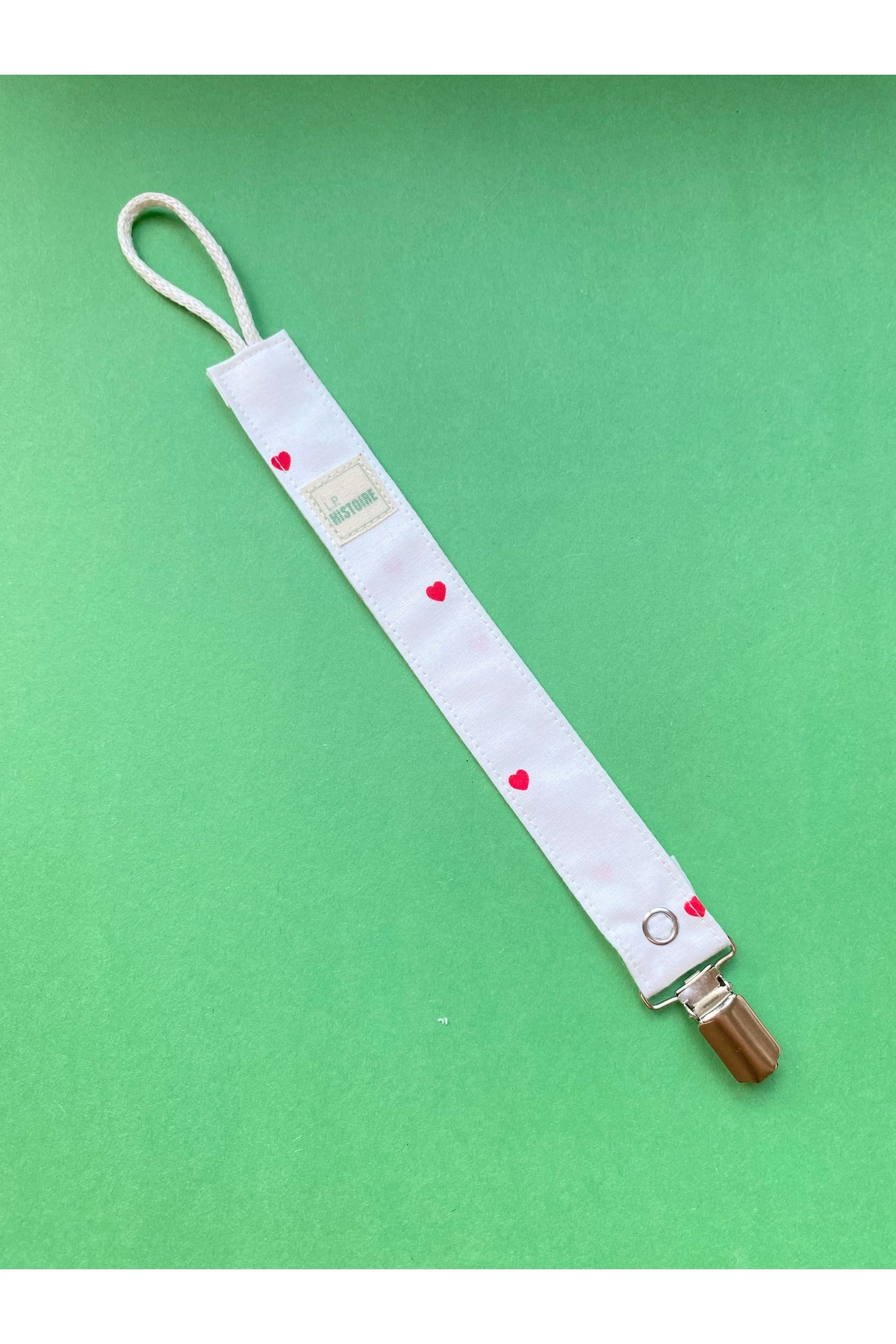 Le Petite Histoire 3'lü Emzik Askısı - Emzik Zinciri %100 Pamuk - Yıkanabilir fotoğrafı 3 (önizleme)