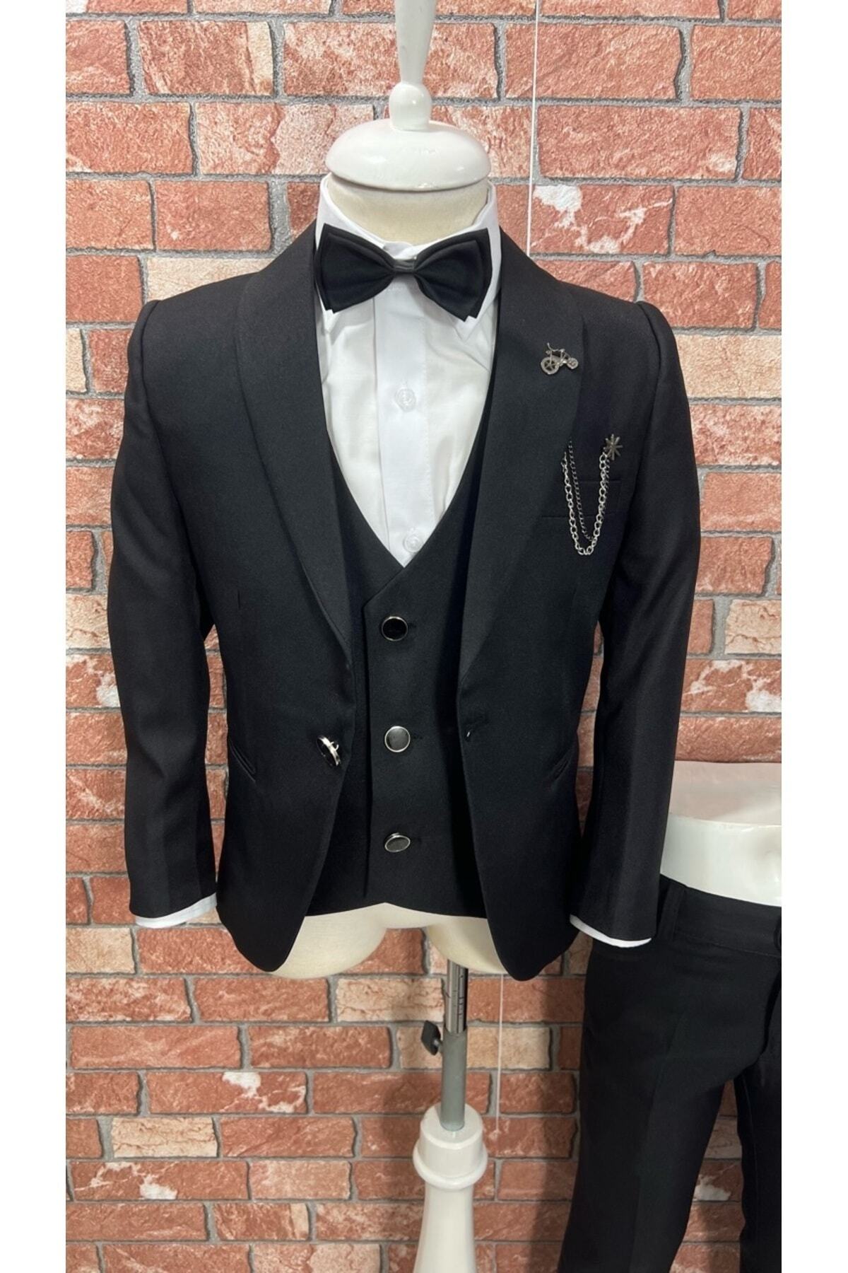 HAYTA Çocuk Takım Elbise Yelekli Gömlekli Set Milano Plus fotoğrafı 3 (önizleme)