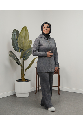 Shenay Kapüşonlu İkili Takım Rahat Kalıp 4 Mevsim Kullanım Serenity