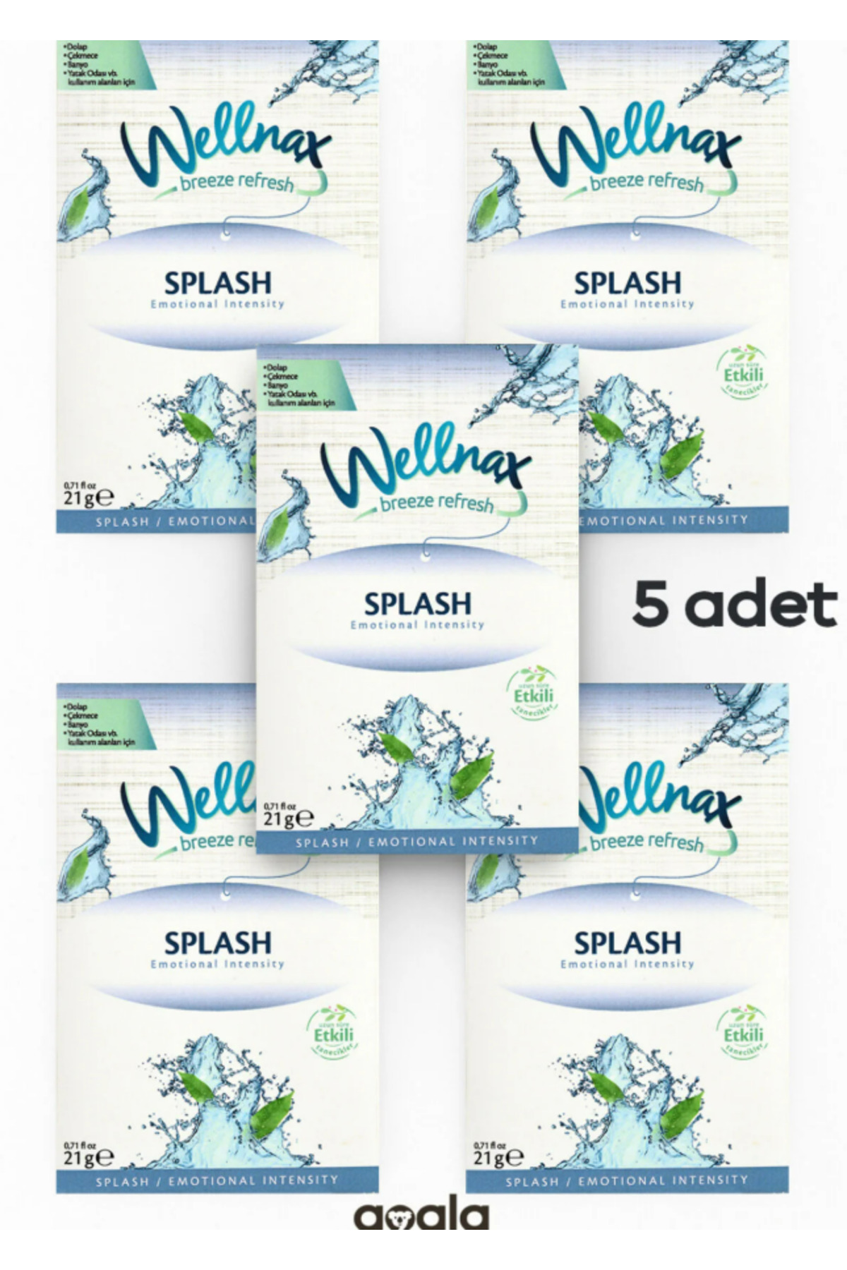 Wellnax breeze refresh ( 5 ADET ) Splash | Dolap Ve Çekmece Kokusu