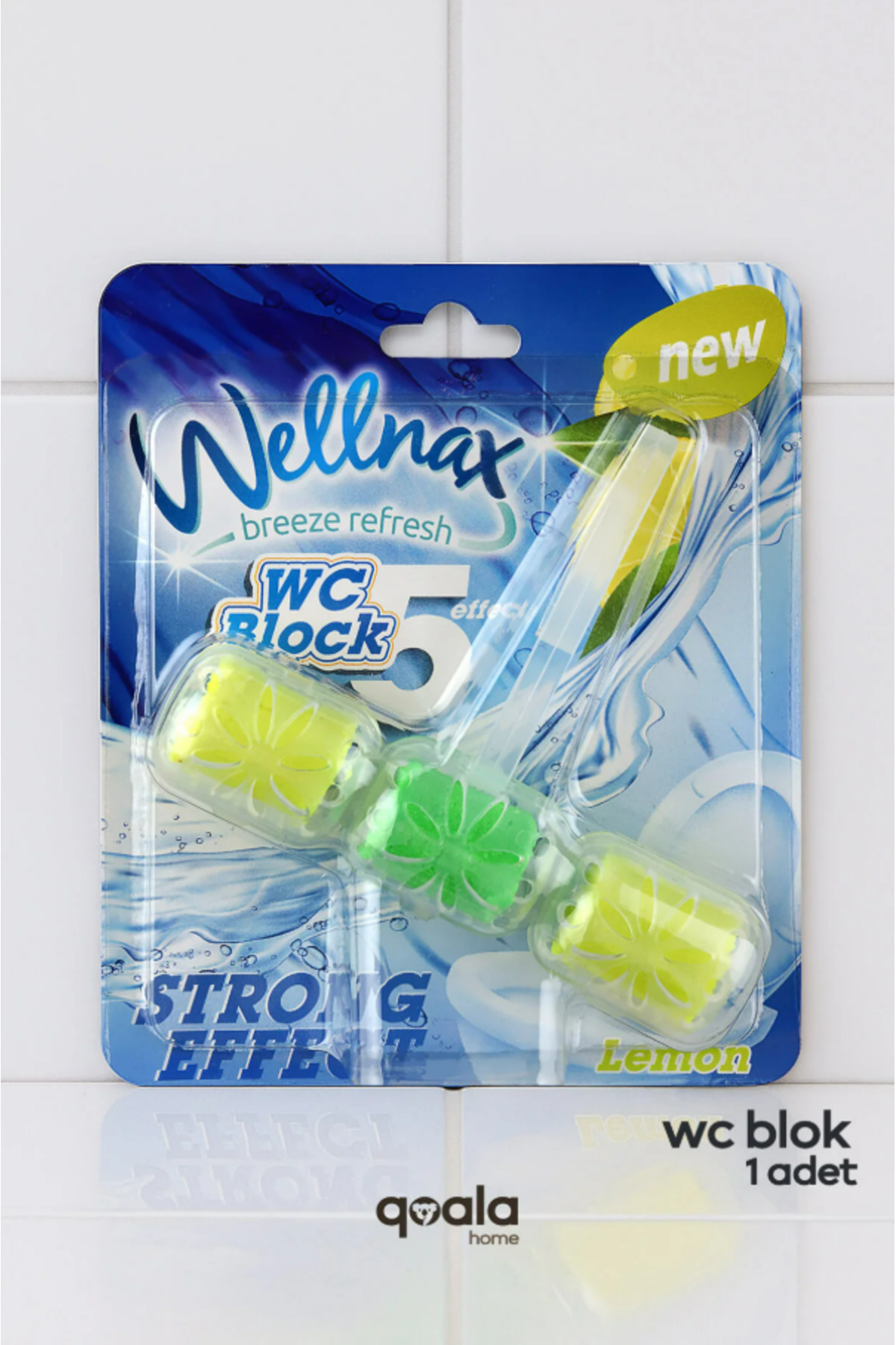 Wellnax breeze refresh ( 1 ADET ) WC Blok Limon Kokulu – Bol