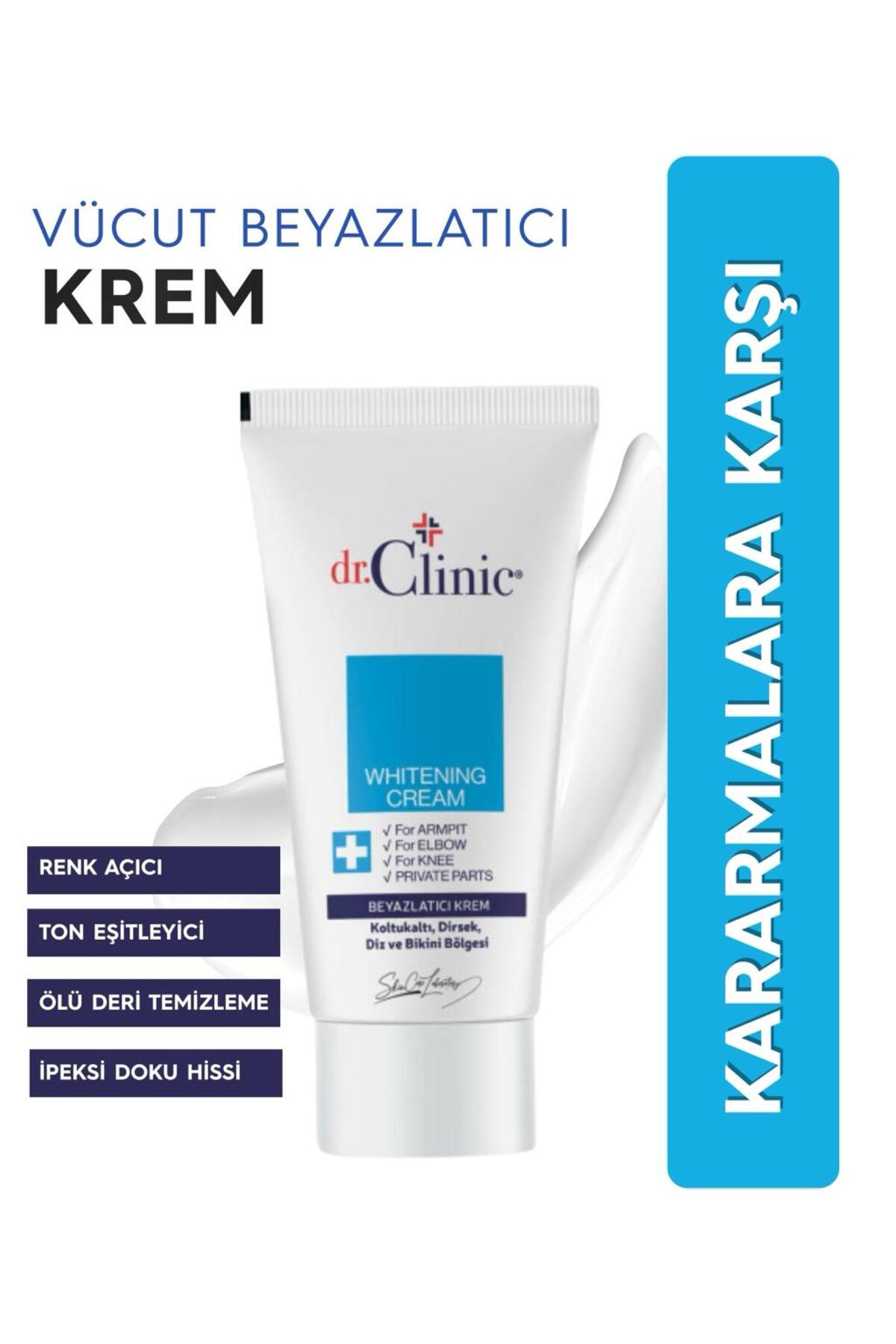 Dr. Clinic Vücut Beyazlatıcı Krem 50 ml — vucutbyz