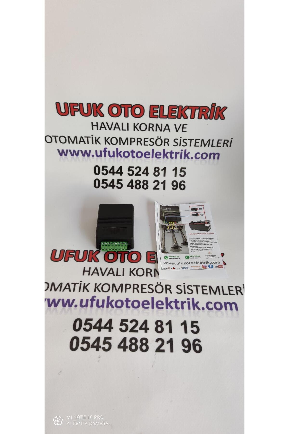 Havalı Korna Seti 4 Melodili Otomatik Kompresörlü Baby Shark