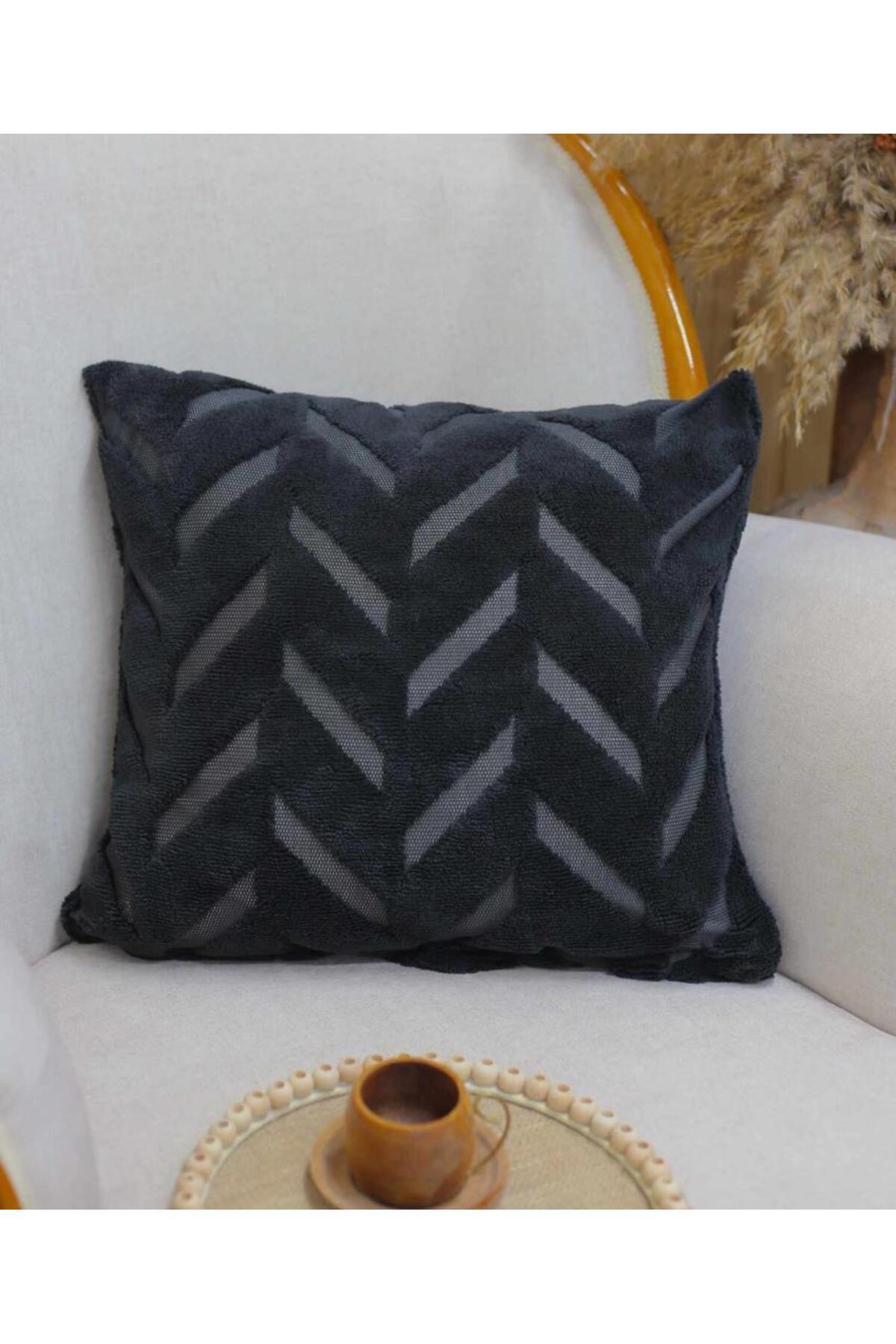 Chevron | Welsoft Jacquard Decorative Pillow Case 43x43 cm - ZTCHEVRON