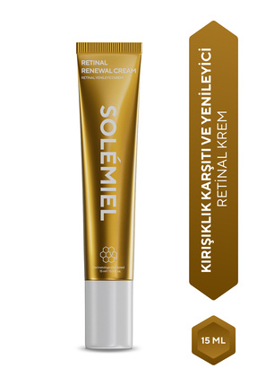 Solemiel Retinal Shot | Peptit İçeren Aydınlatıcı, Yenileyici ve Yaşlanma Kar...