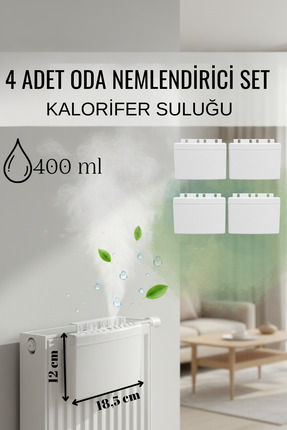 Dükkanönü 4 Adet Air Fresh Panel Kalorifer Suluğu Nem Koruyucu Rz-102