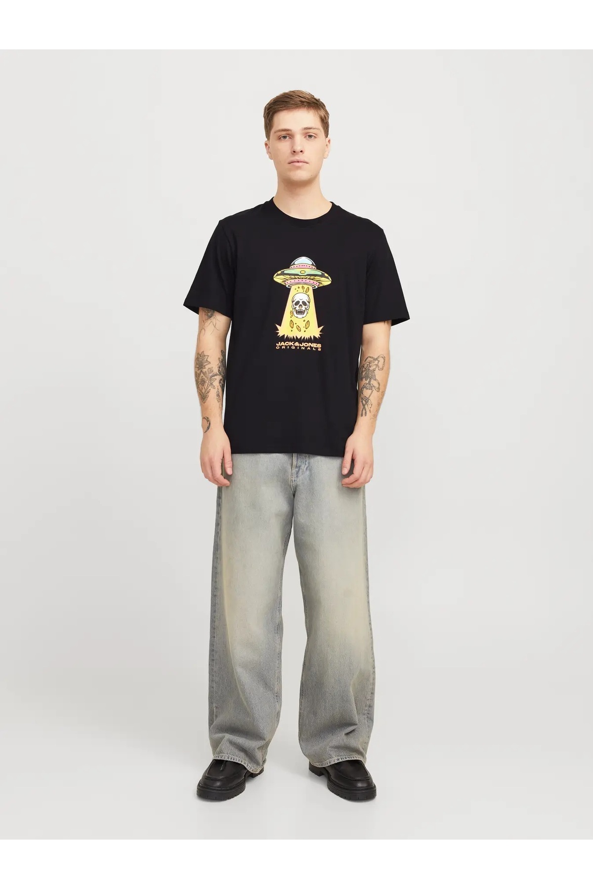 تیشرت مردانه طرح دار آستین کوتاه | جک اند جونز Jack & Jones 25YW21000165 - تصویر 5