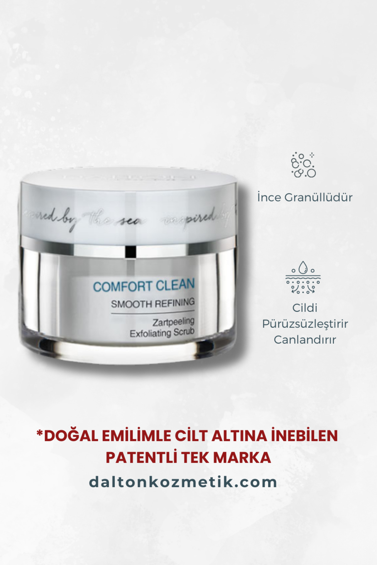 Tüm Ciltler Için Canlandırıcı Ve Pürüzsüzleştirici Silis Granüllü Comfort Clean Arındırıcı Peeling — L5550350 — تصویر 6 از 6