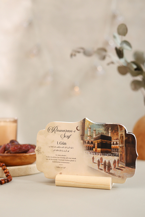 MSticker 30 Günlük Ramazan Takvimi – Ayet, Hadis ve Kıssalarla | Eskitme Tasa...