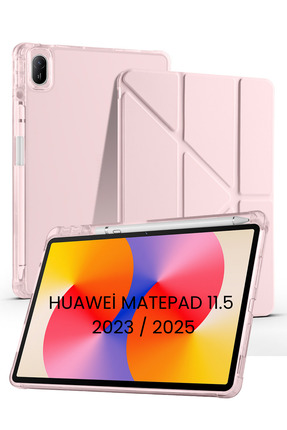 İncisoft Huawei Matepad 11.5 2025/2023 Uyumlu Standlı Kalem Bölmeli Uyku Modl...