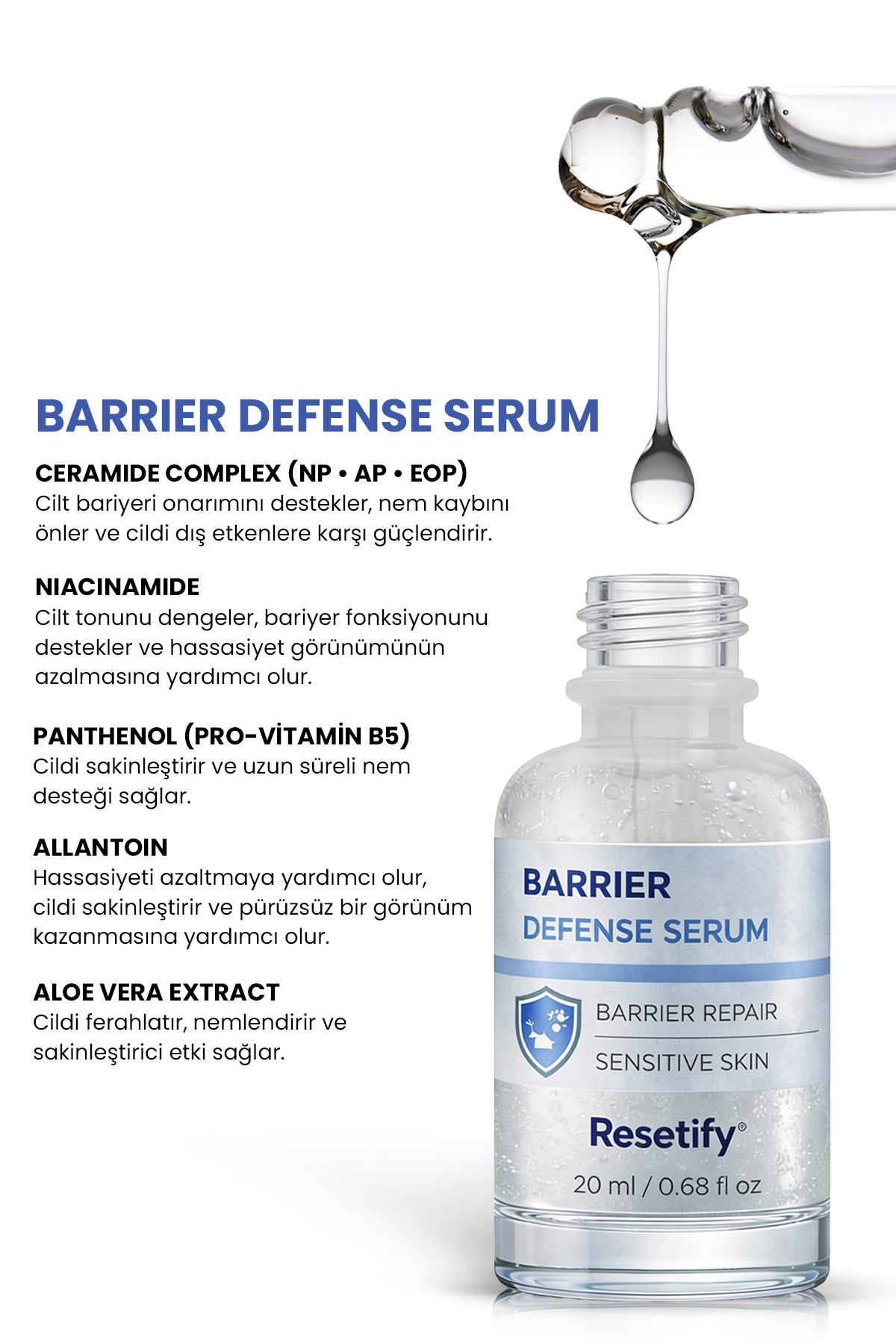 Aydınlatıcı Barrier Defense Serum 20 ML — FP.33.01.101.002 — تصویر 3 از 4