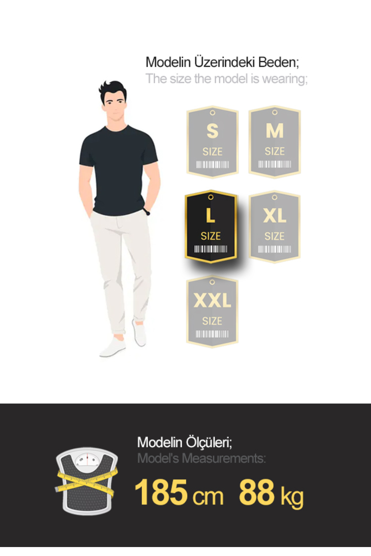 Genel Markalar 3 İplik Kapüşonlu Fermuarlı Sweatshirt İçi Polarlı Relax Fit Rahat Kesim Pamuklu Çift Cepli görsel 4