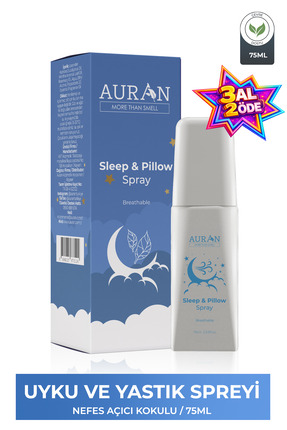 AURAN Nefes Açıcı Uyku Ve Yastık Spreyi Rahatlatıcı Uyku Ve Dinlenme Spreyi S...
