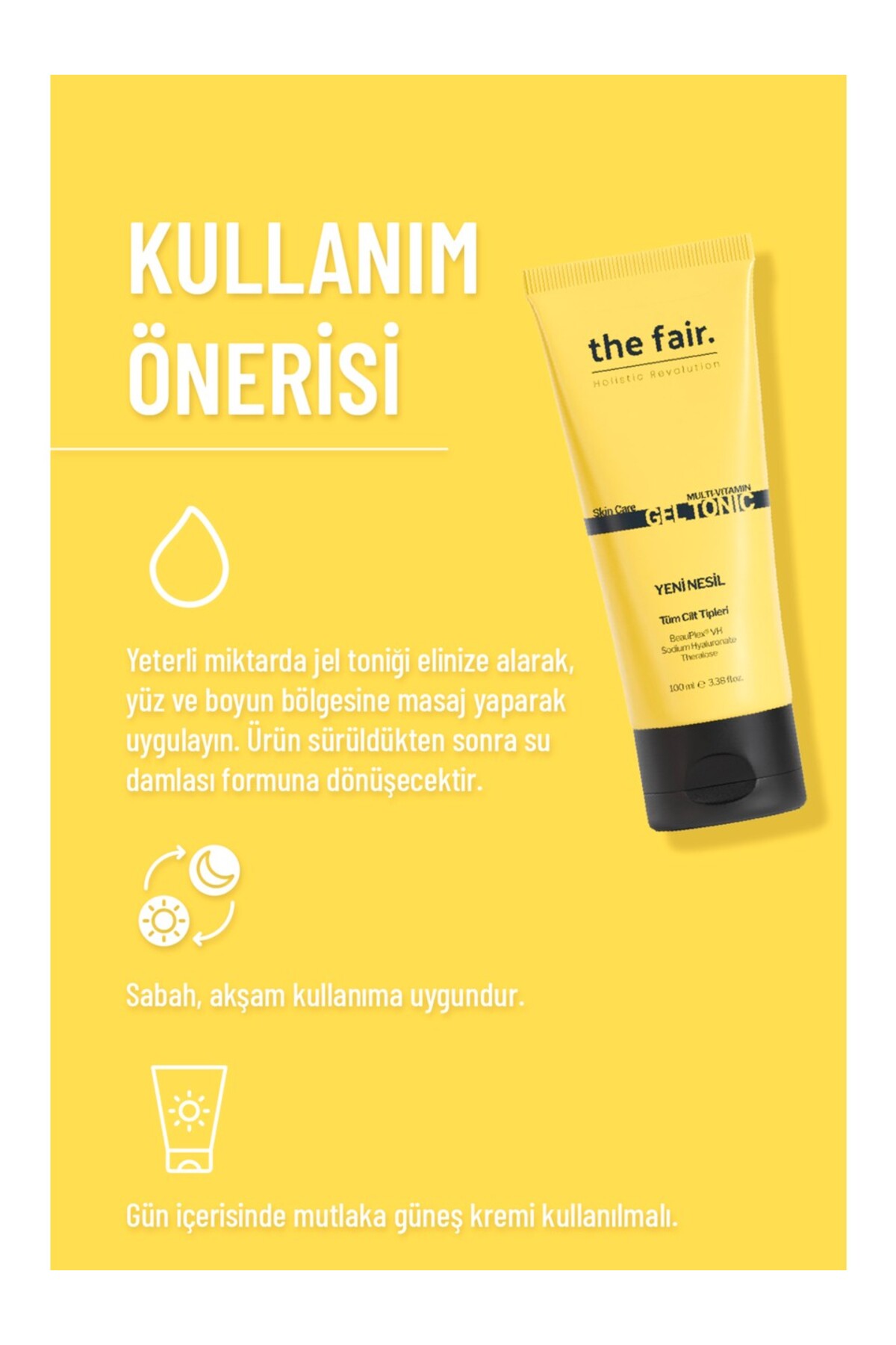 Gözenek Karşıtı Nem Destekli Bakım Seti Bakım Set Yüz Maskesi 100 ml Ve Jel Tonik 100 ml — THEFAİRSET4-A — تصویر 5 از 9