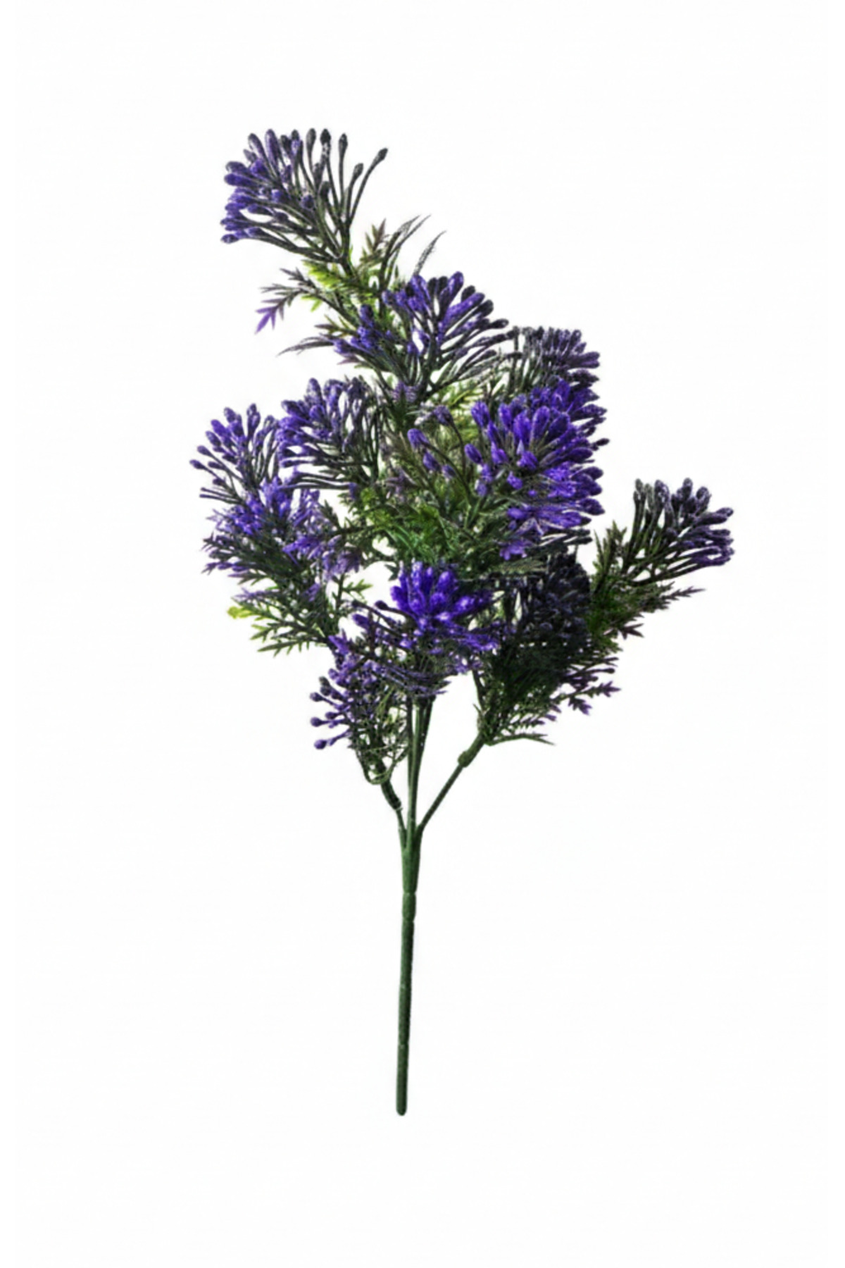 Artificial Flower Bundle Garnish Arrangement Greenery For Vertical Garden And Flower Pot 35 Cm 5 Branches