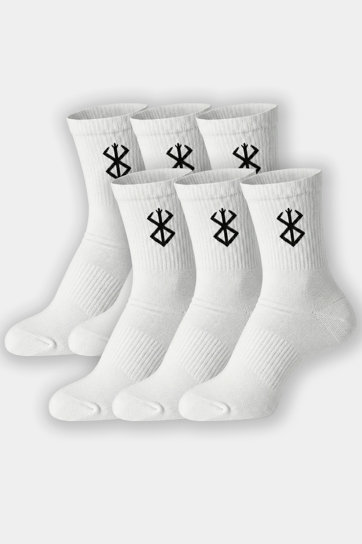 Liber Berserk 6'lı Paket Spor & Günlük Konforlu Unisex Çorap