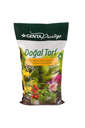 Genta Prestige Doğal Toprak Torf 20 lt