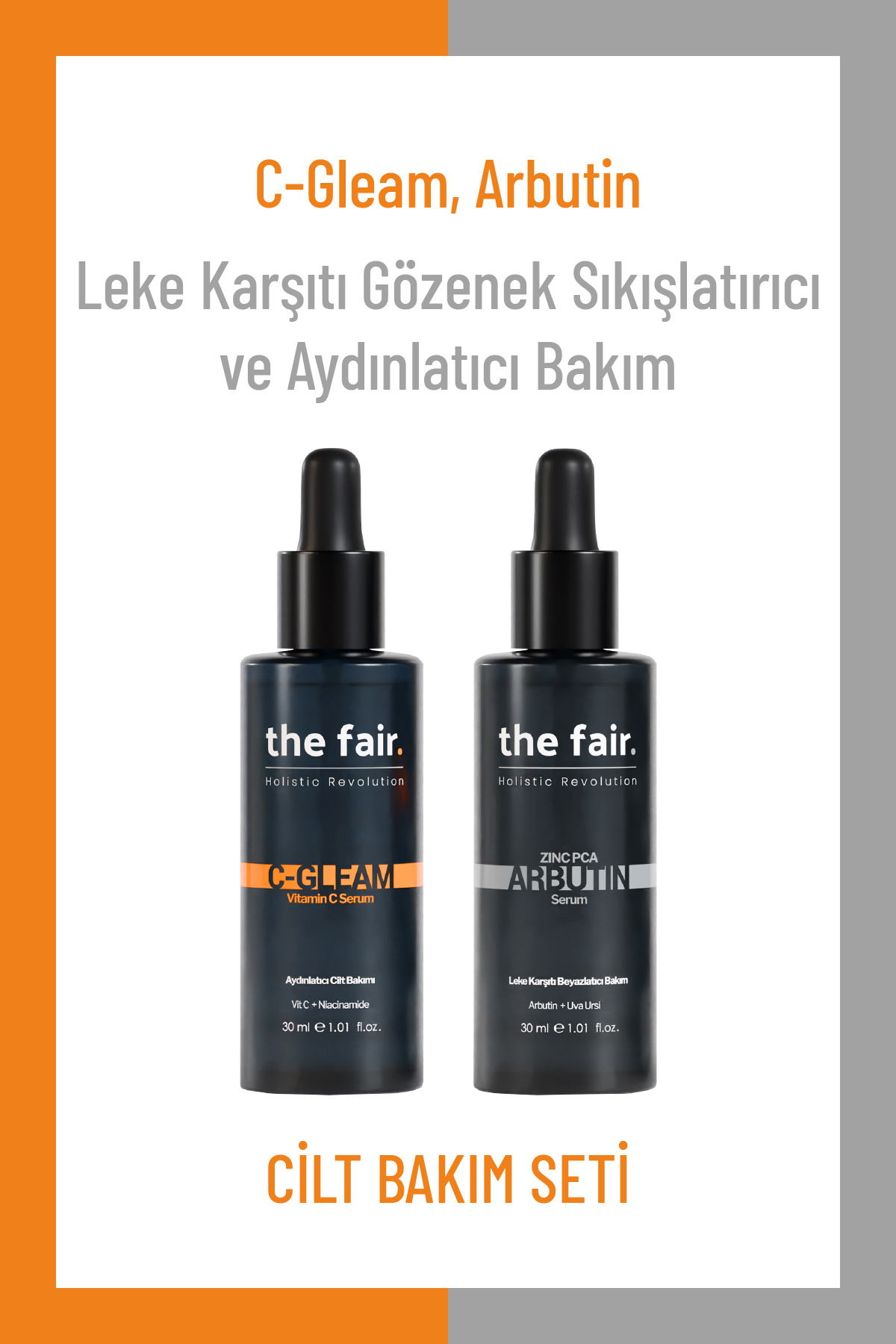 the fair. Leke Karşıtı Gözenek Sıkışlatırıcı ve Aydınlatıcı Vegan Cilt Bakım Seti — COSMOPERA/2021/1929