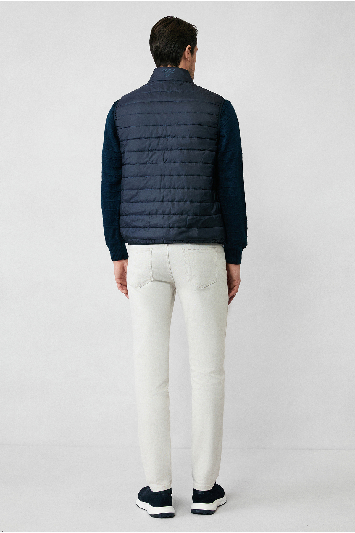 Kiğılı  Dik Yaka Fermuarlı Kapitone Spor Şişme Yelek - Görsel 6