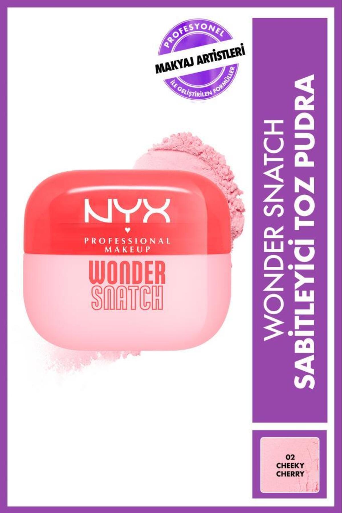 NYX Professional Makeup Wonder Snatch Sabitleyici Toz Pudra - 02 Cheeky Cherry - Fiyatı, Yorumları