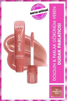 NYX Professional Makeup Jelly Job Dolgun & Parlak Görünüm Veren Dudak Parlatı...