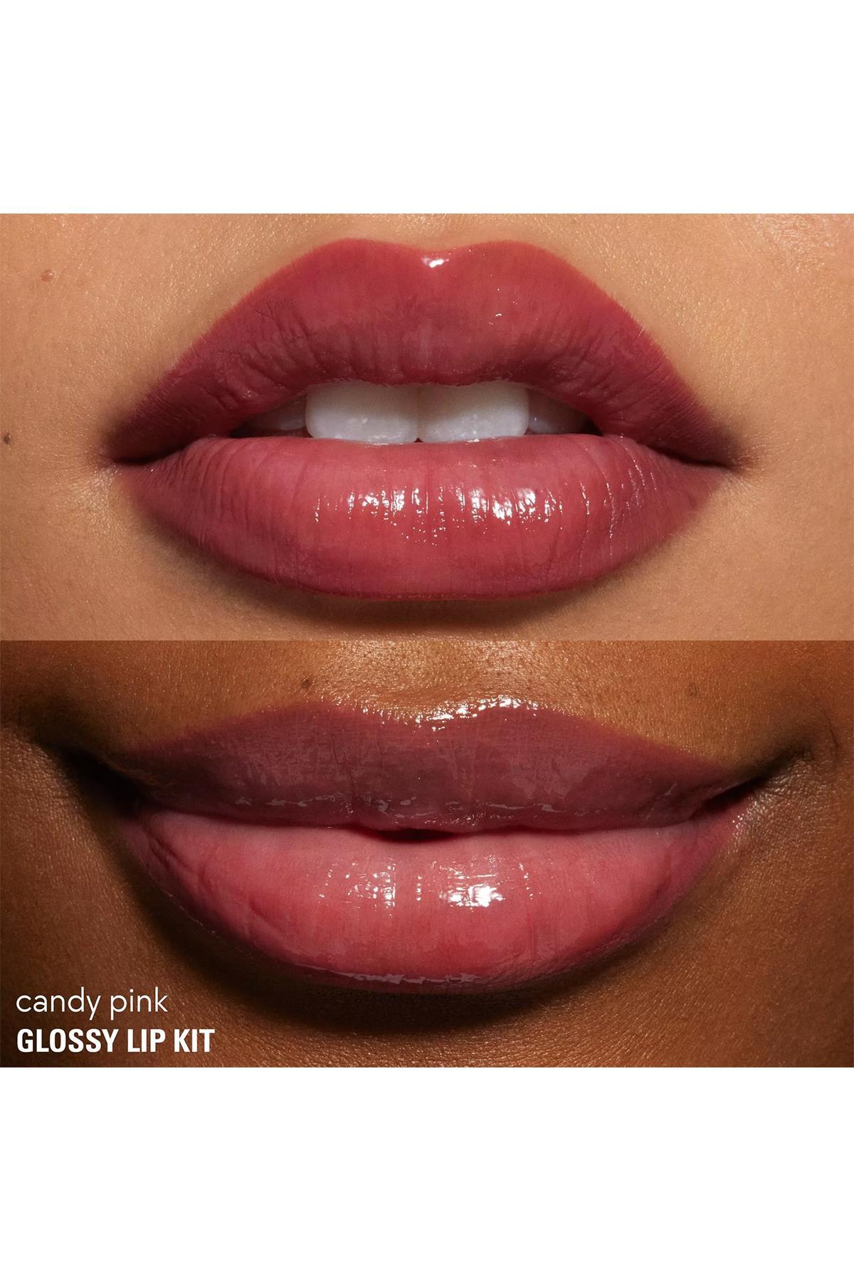 Kylie Cosmetics Kylie Glossy Lip Kit Dudak Kalemi ve Parlatıcı Set