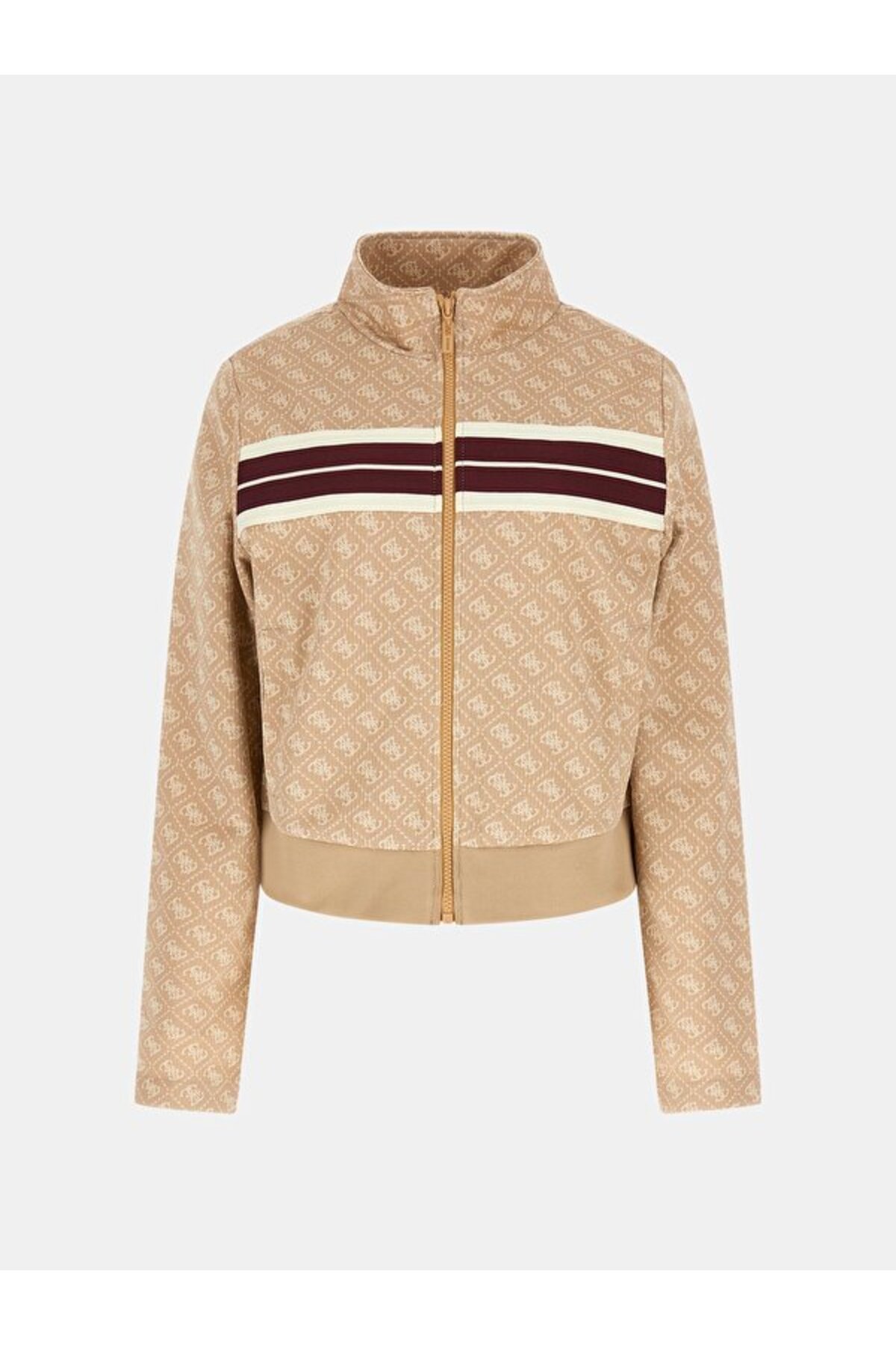 Guess Jacquard Kadın Aktif Sweatshirt görsel 4