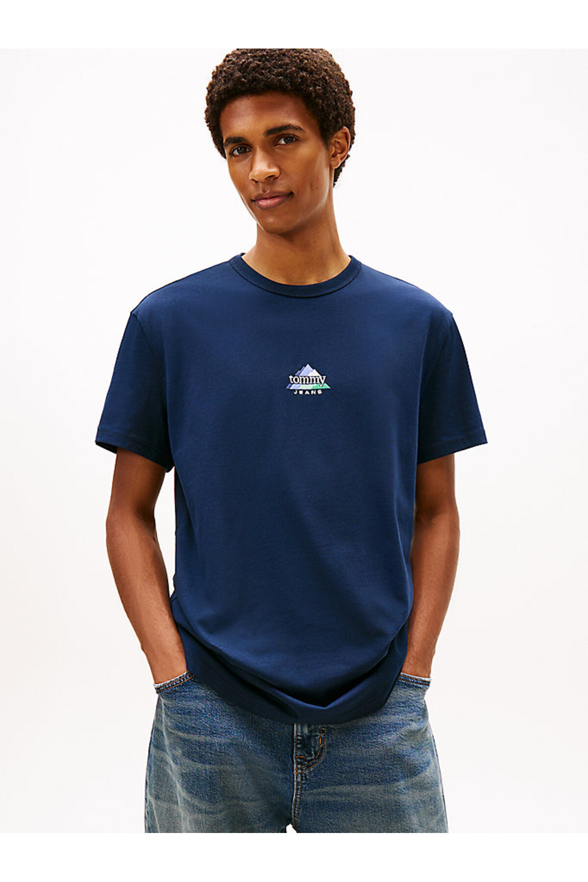 تامی هیلفیگر تی شرت مردانه طرح TJM Regular Peaks