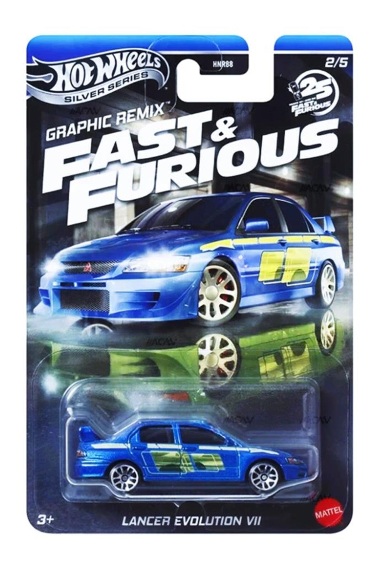 HOT WHEELS Silver Series Fast & Furious Lancer Evolution VII HNR88