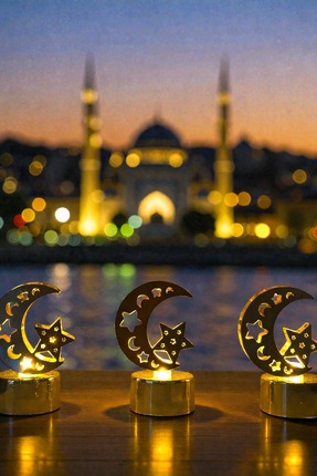 MEYA PİNE Ramazana Özel Pilli Tealight 2 Adet