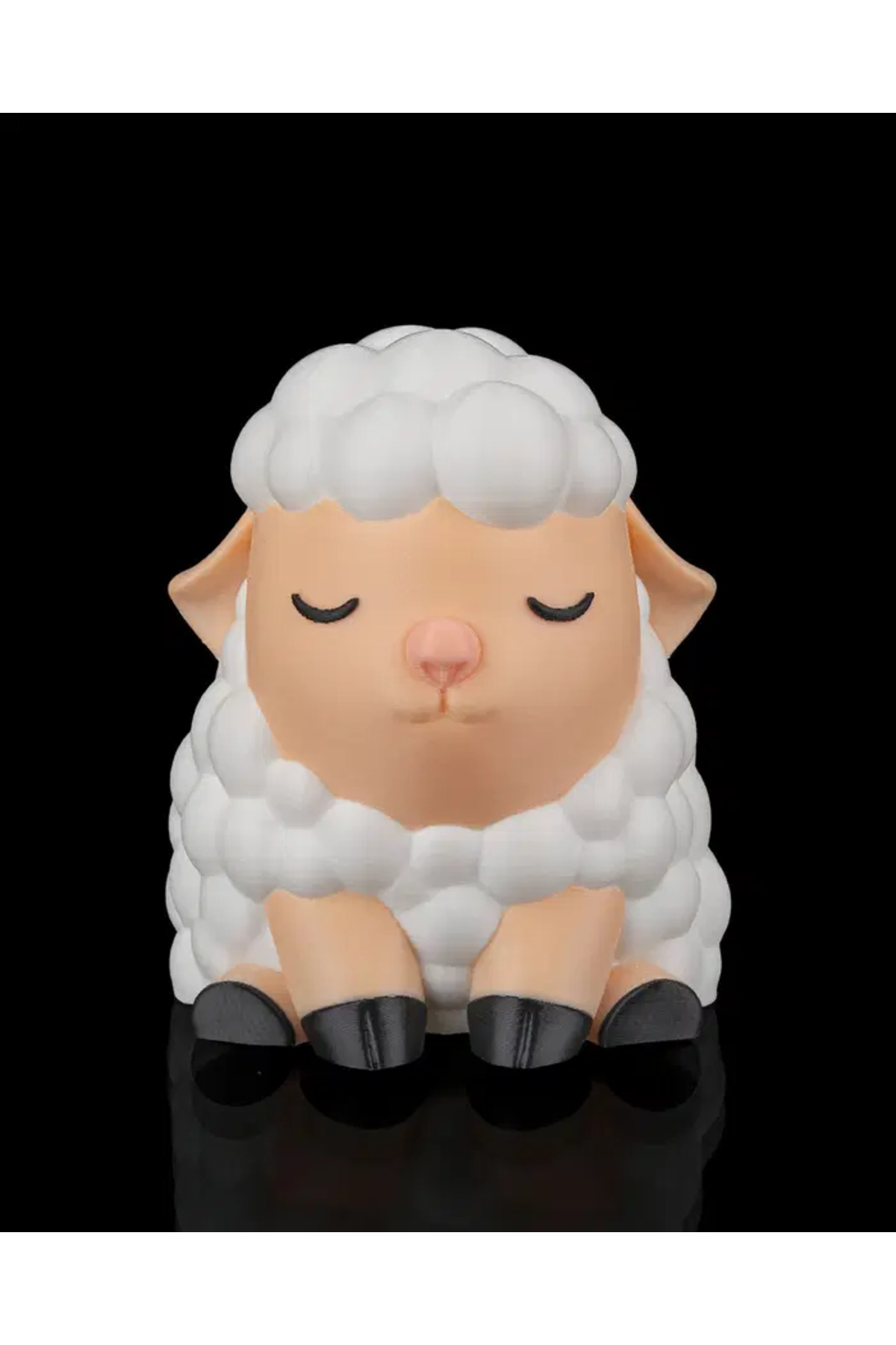 LİYA3D Sevimli Kuzu LED Gece Lambası | Sıcak Işık, Çocuk Odası & Bebek Odası Dekoru fotoğrafı 2 (önizleme)