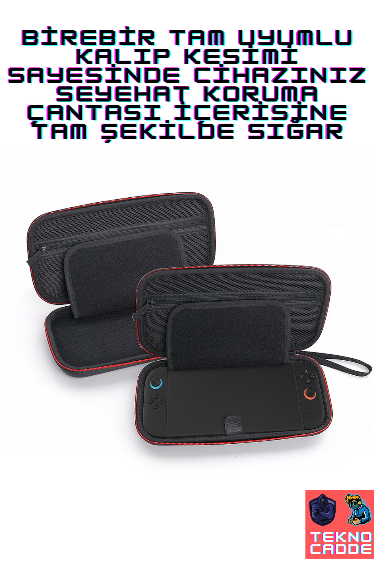 switch 3台セット beboncool TNS-31732 Nintendo Switch 2 Seyahat Taşıma Çantası
