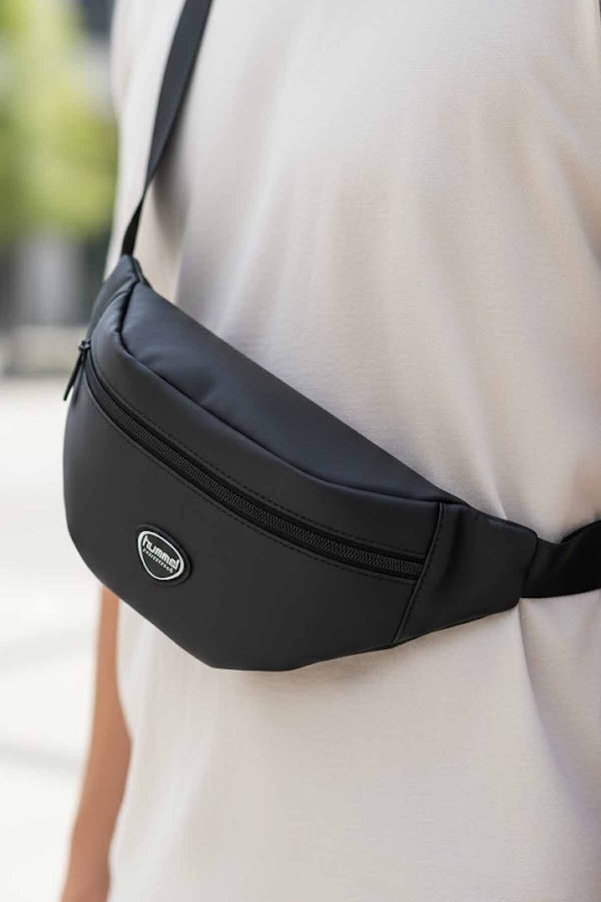 کیف کمری یونیسکس ACASO BUMBAG 980328-2001BLACK-C2 هامل کیف کمری hummel